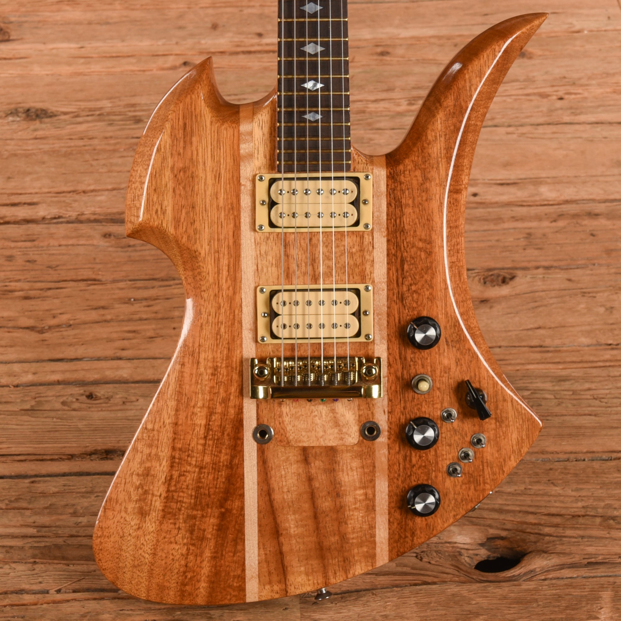 B.C. Rich Mockingbird Refin Koa 1979 Electric Guitars