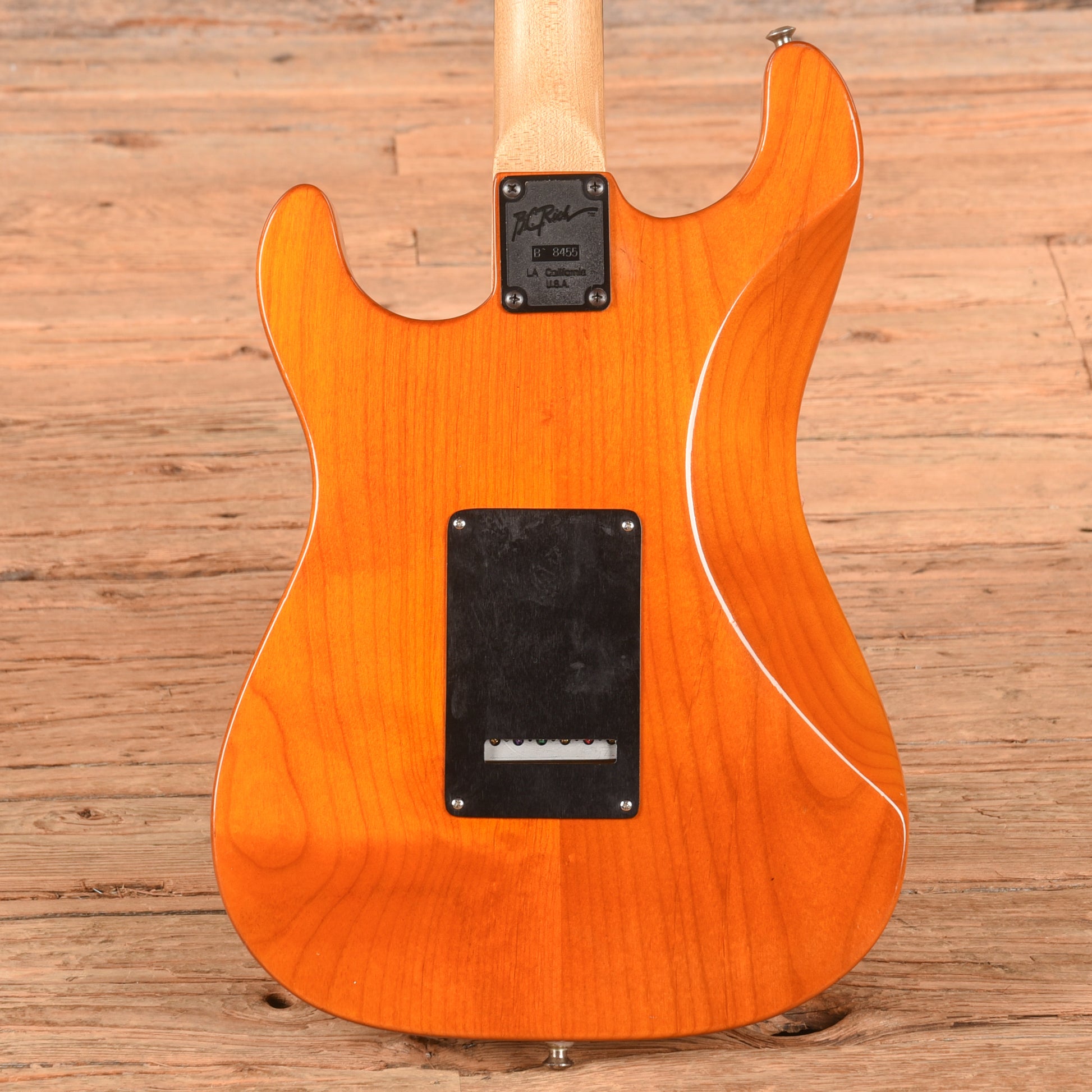 B.C. Rich USA NAMM S-Style Natural 1989 Electric Guitars