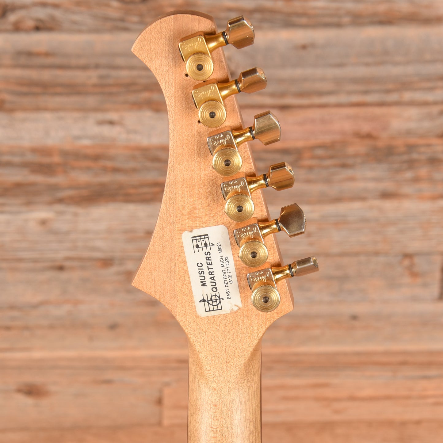 B.C. Rich USA NAMM S-Style Natural 1989 Electric Guitars