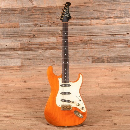 B.C. Rich USA NAMM S-Style Natural 1989 Electric Guitars