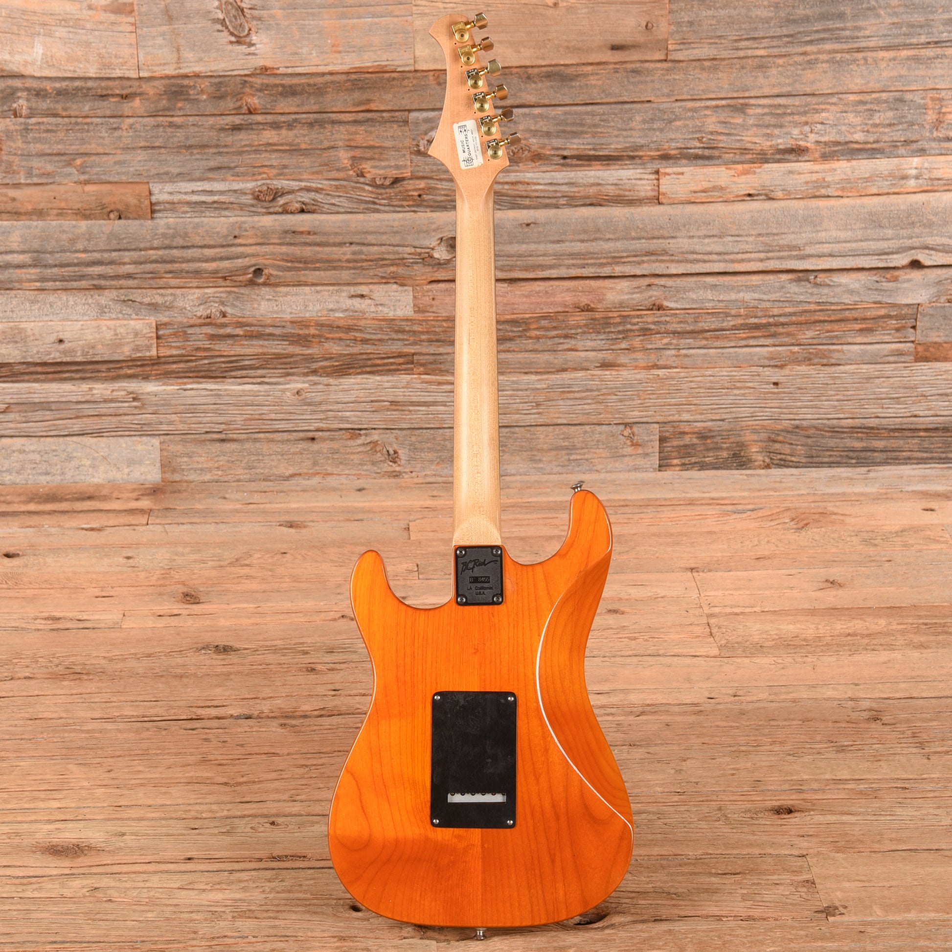 B.C. Rich USA NAMM S-Style Natural 1989 Electric Guitars