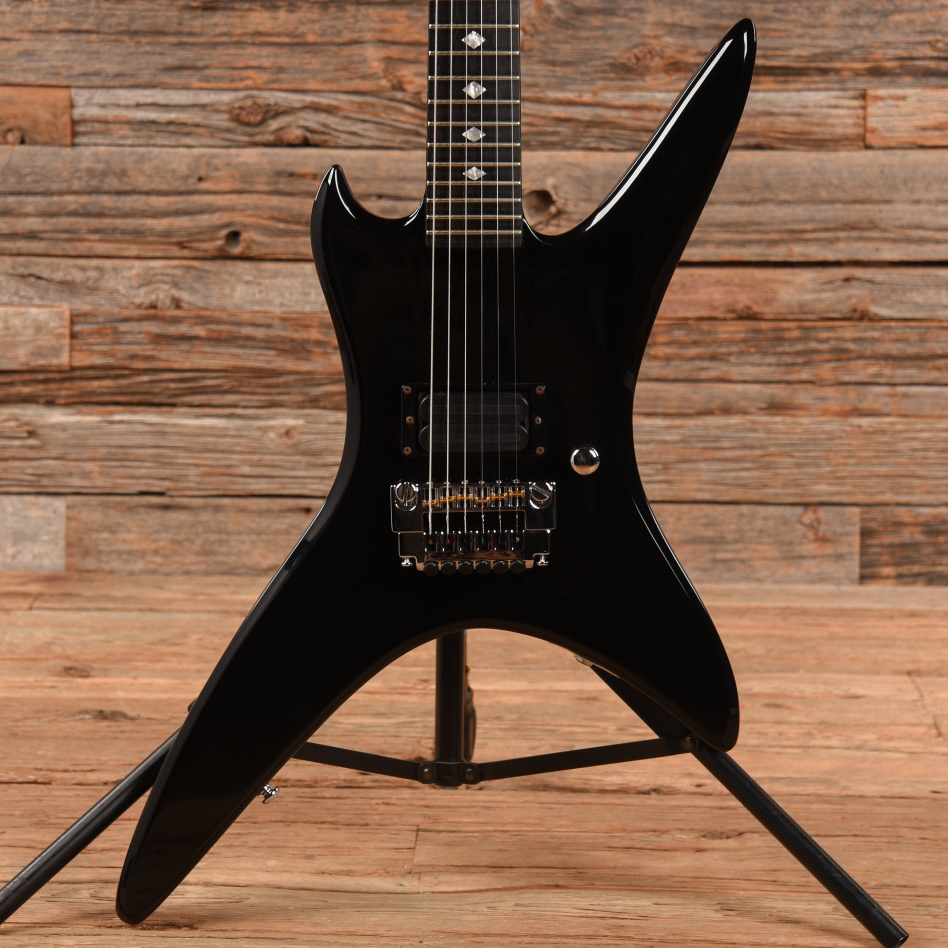 B.C. Rich Chuck Shuldiner Stealth Black 2008 Electric Guitars / Solid Body