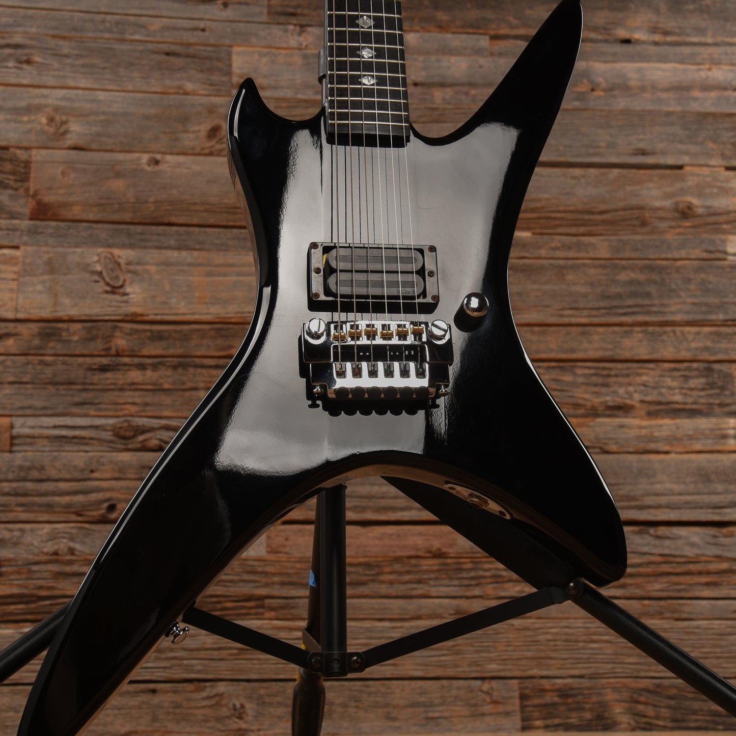 B.C. Rich Chuck Shuldiner Stealth Black 2008 Electric Guitars / Solid Body