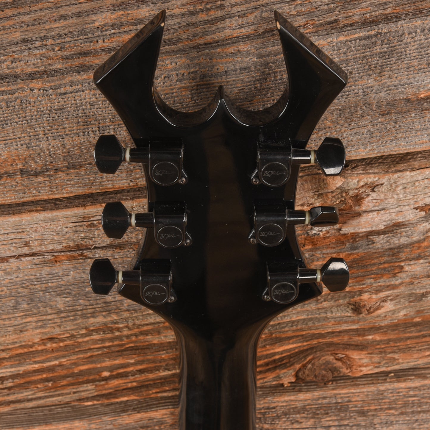 B.C. Rich Deluxe Series Warlock Black Electric Guitars / Solid Body