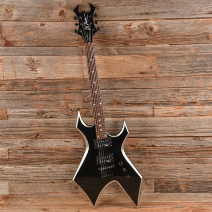 B.C. Rich Deluxe Series Warlock Black Electric Guitars / Solid Body