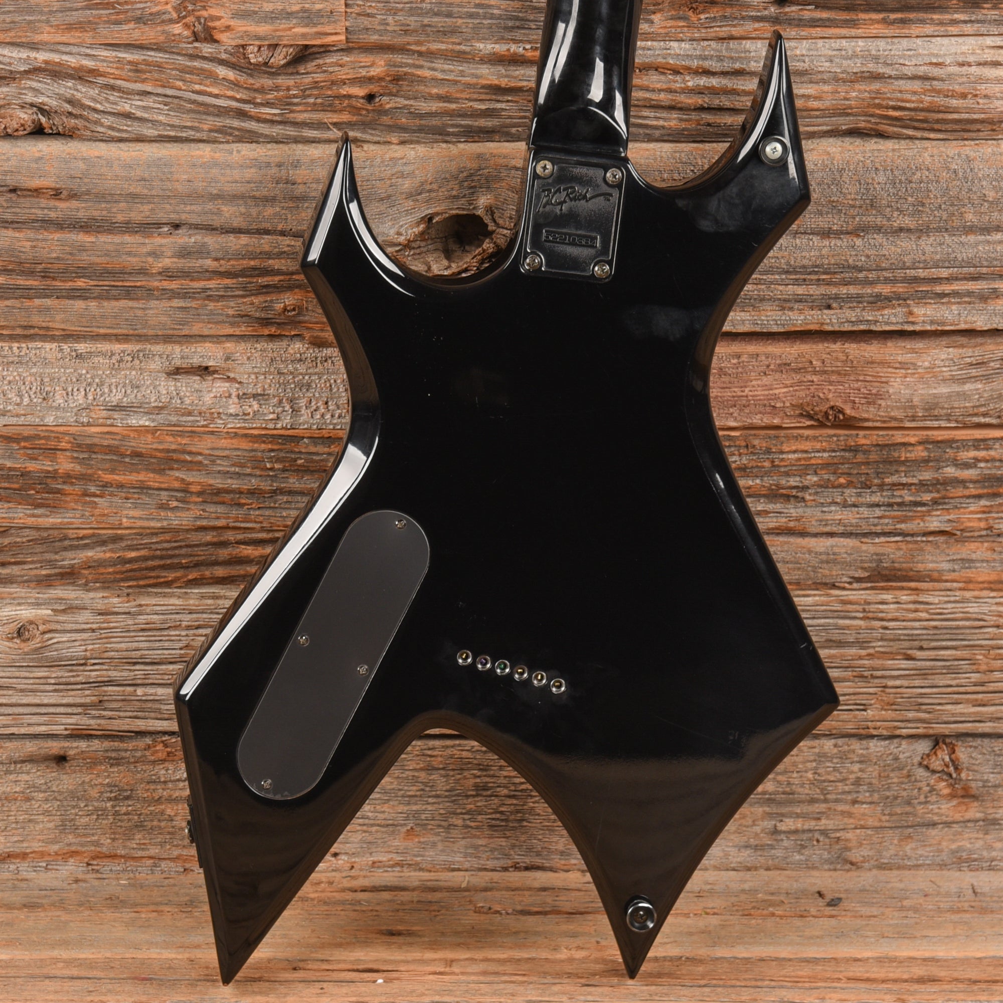 B.C. Rich Deluxe Series Warlock Black – Chicago Music Exchange
