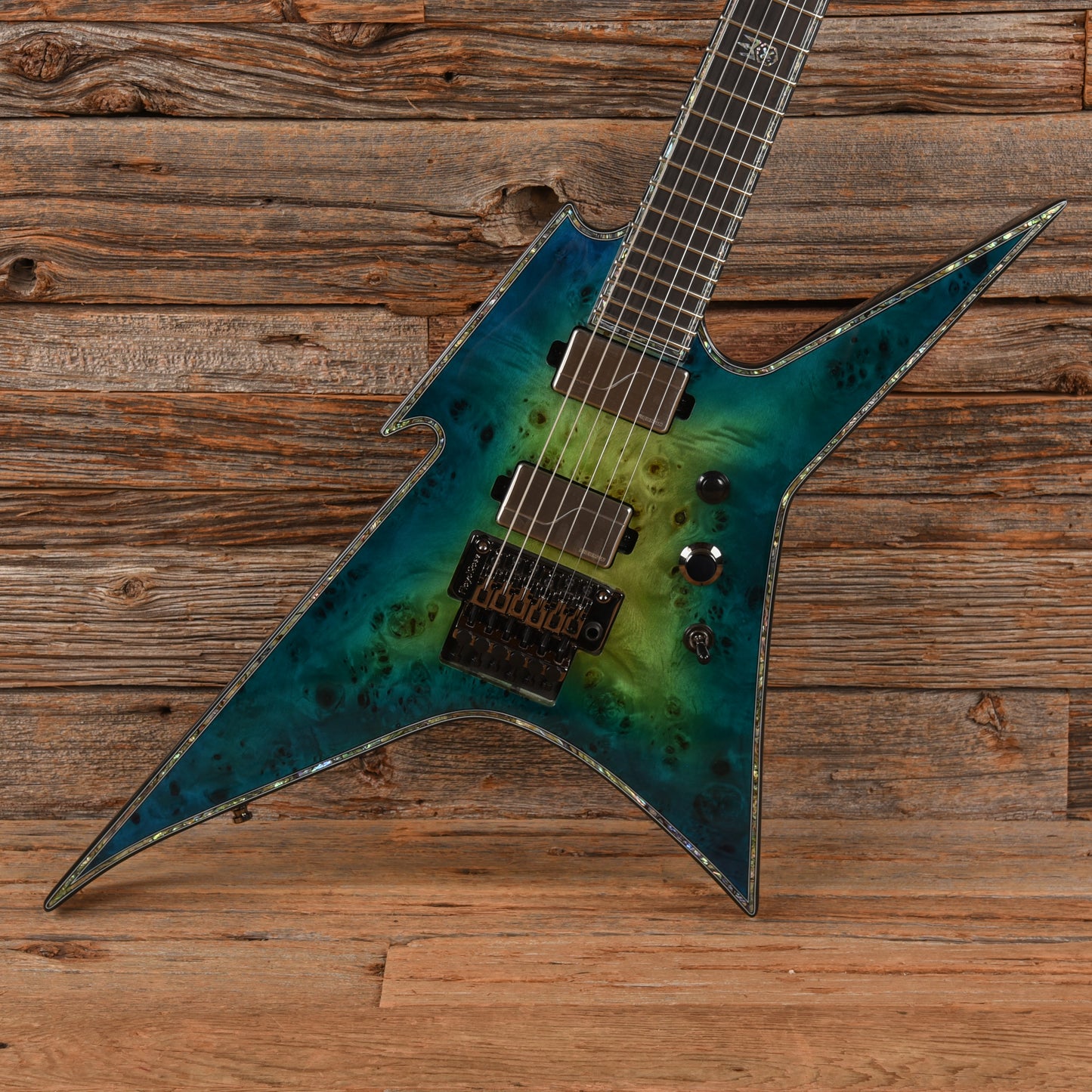 B.C. Rich Exotic Series Ironbird Cyan Blue 2024 Electric Guitars / Solid Body