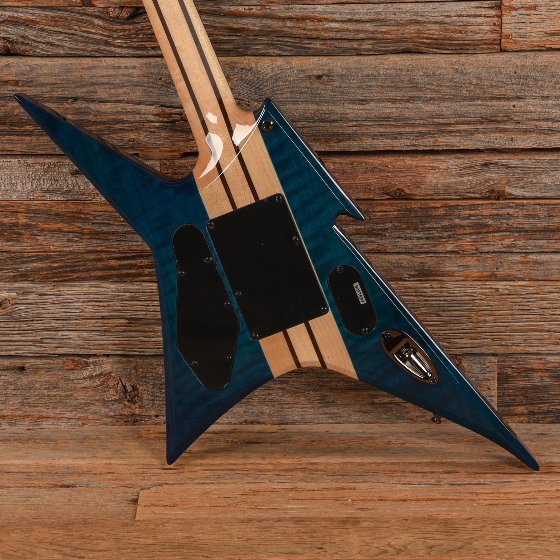 B.C. Rich Exotic Series Ironbird Cyan Blue 2024 Electric Guitars / Solid Body