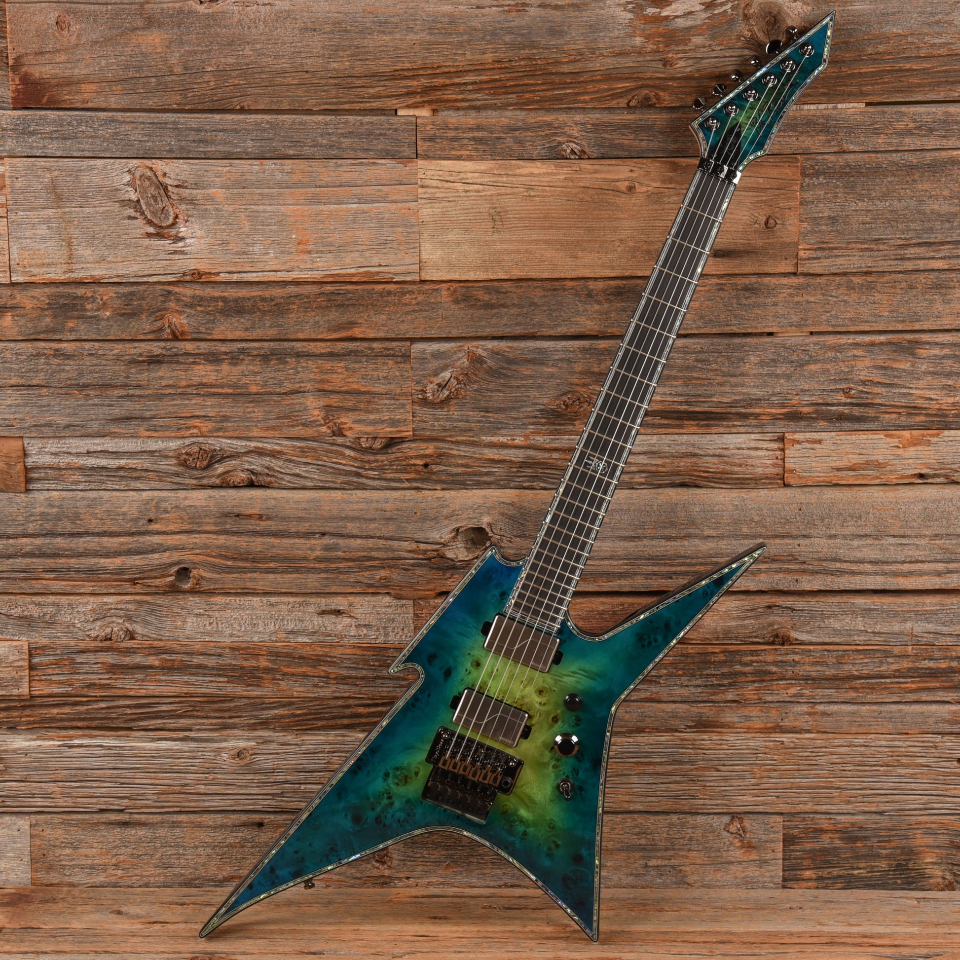 B.C. Rich Exotic Series Ironbird Cyan Blue 2024 Electric Guitars / Solid Body