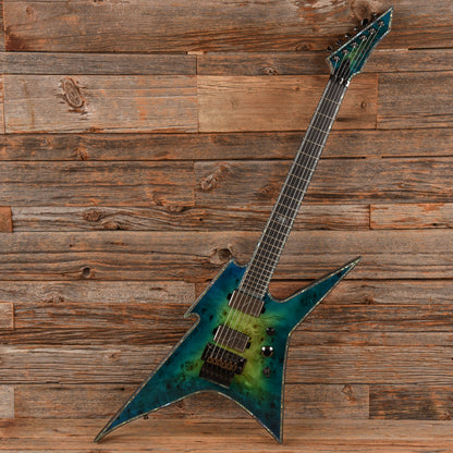 B.C. Rich Exotic Series Ironbird Cyan Blue 2024 Electric Guitars / Solid Body