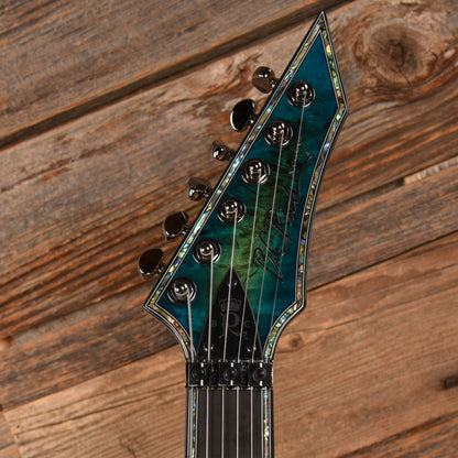 B.C. Rich Exotic Series Ironbird Cyan Blue 2024 Electric Guitars / Solid Body