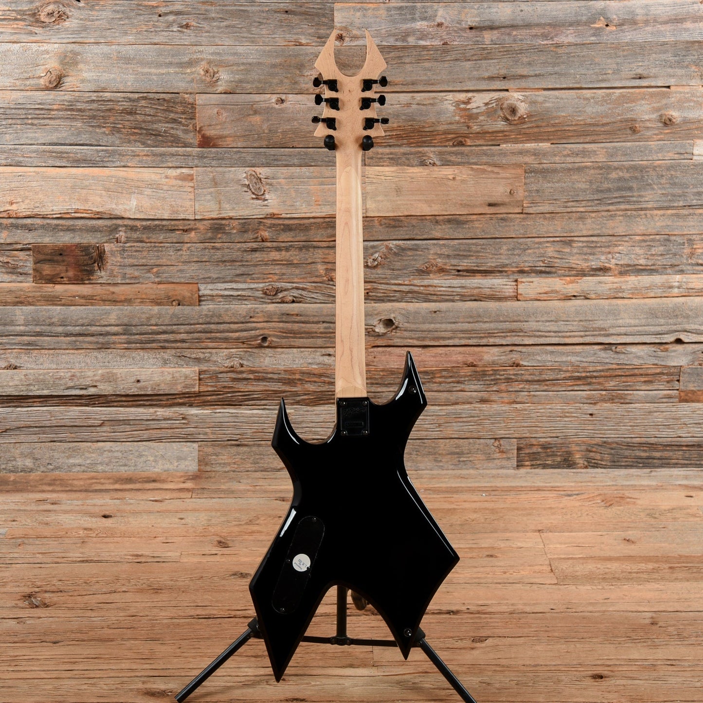 B.C. Rich KKW Tribal Fire Electric Guitars - Black Black Electric Guitars / Solid Body