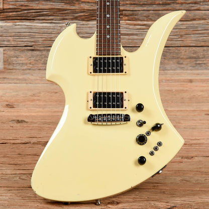 B.C. Rich Mockingbird Arctic White 1980s Electric Guitars / Solid Body