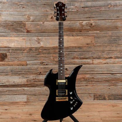 B.C. Rich Mockingbird Black Refin 1982 Electric Guitars / Solid Body