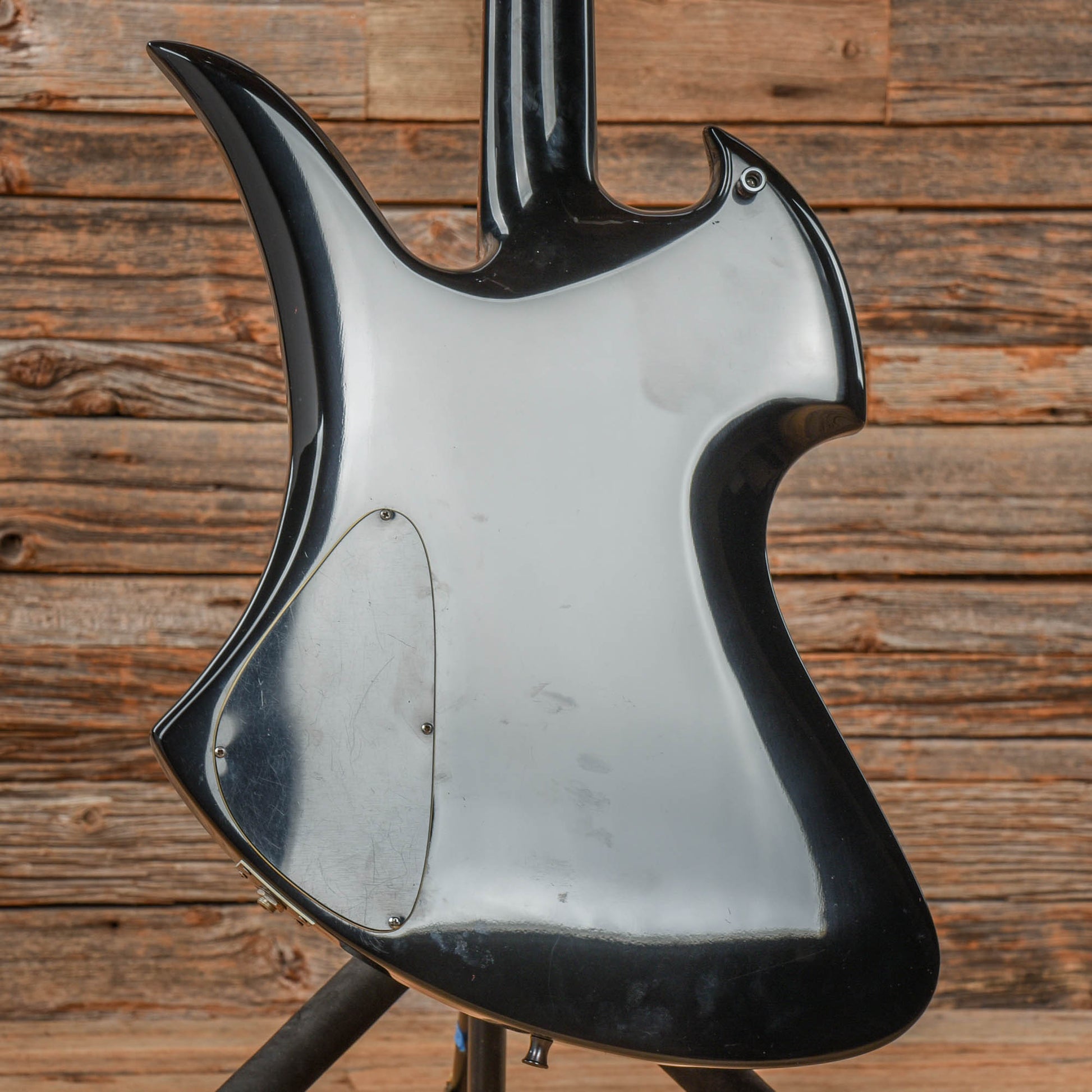 B.C. Rich Mockingbird Black Refin 1982 Electric Guitars / Solid Body