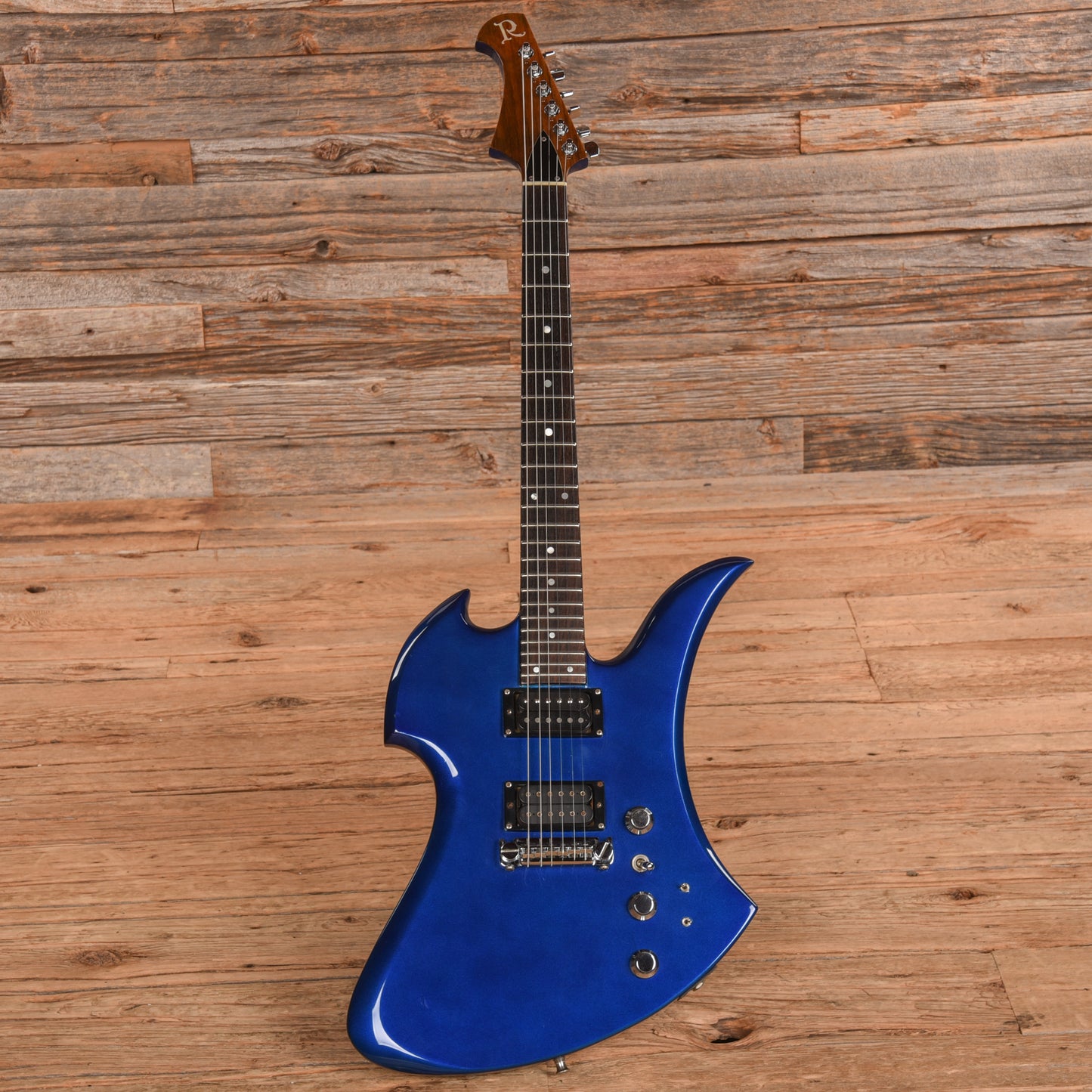B.C. Rich Mockingbird Metallic Blue Refin 1980s Electric Guitars / Solid Body
