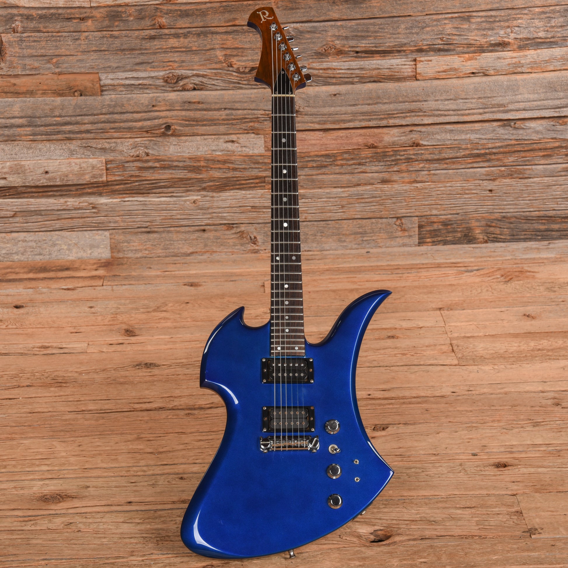 B.C. Rich Mockingbird Metallic Blue Refin 1980s Electric Guitars / Solid Body