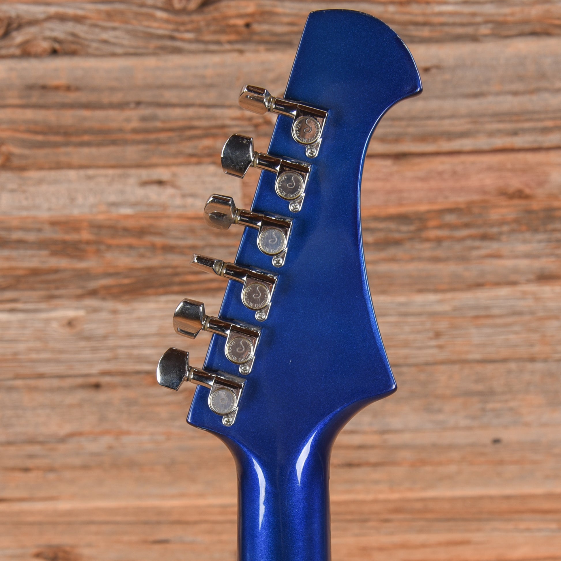 B.C. Rich Mockingbird Metallic Blue Refin 1980s Electric Guitars / Solid Body