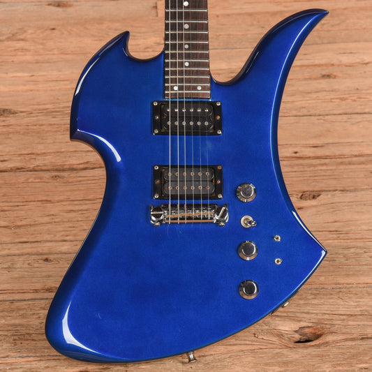 B.C. Rich Mockingbird Metallic Blue Refin 1980s Electric Guitars / Solid Body