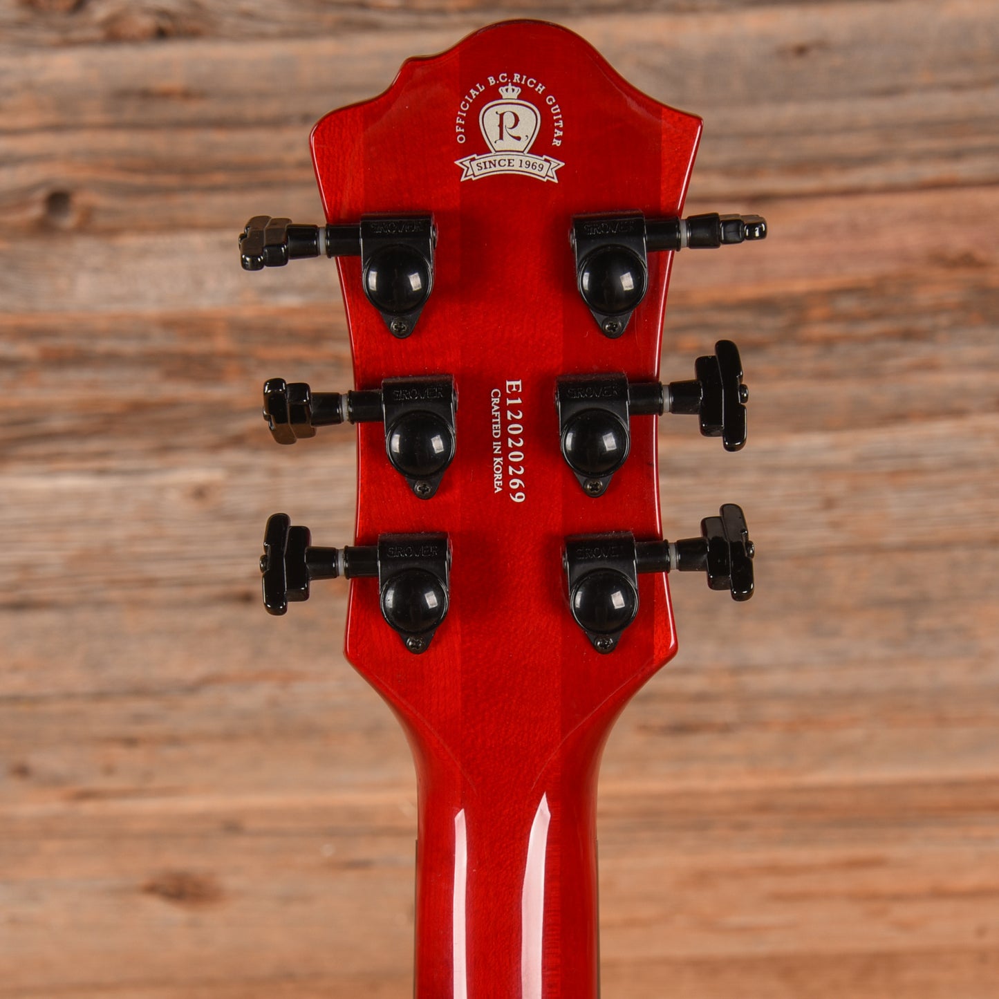 B.C. Rich Mockingbird ST Transparent Red Electric Guitars / Solid Body