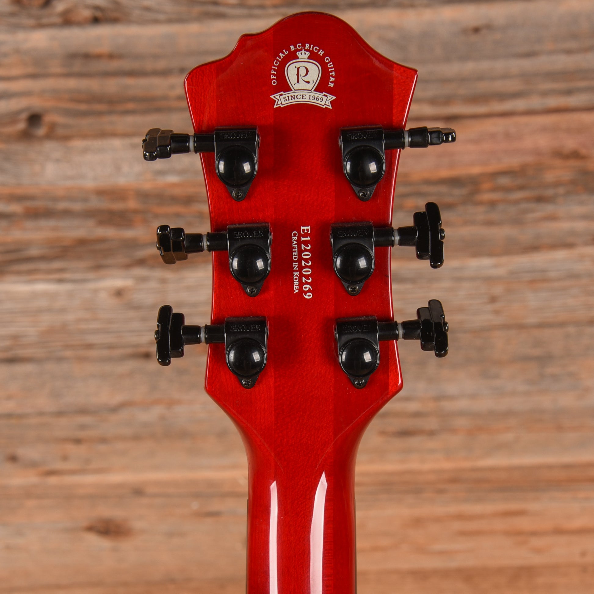 B.C. Rich Mockingbird ST Transparent Red Electric Guitars / Solid Body
