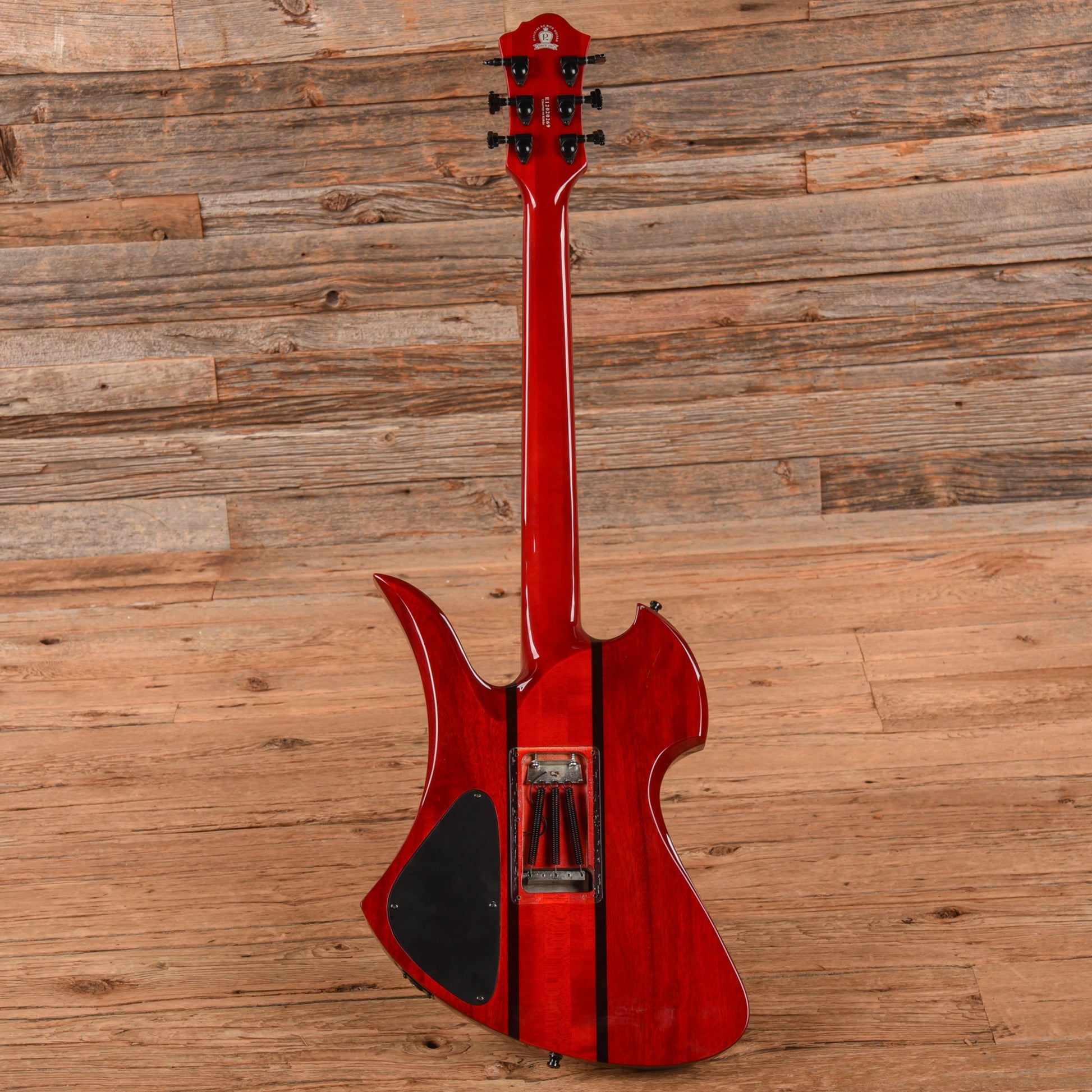 B.C. Rich Mockingbird ST Transparent Red Electric Guitars / Solid Body