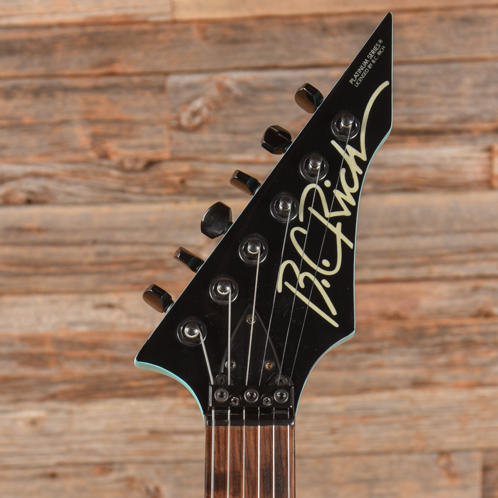 B.C. Rich Platinum Series ST3 Blue 1980s Electric Guitars / Solid Body