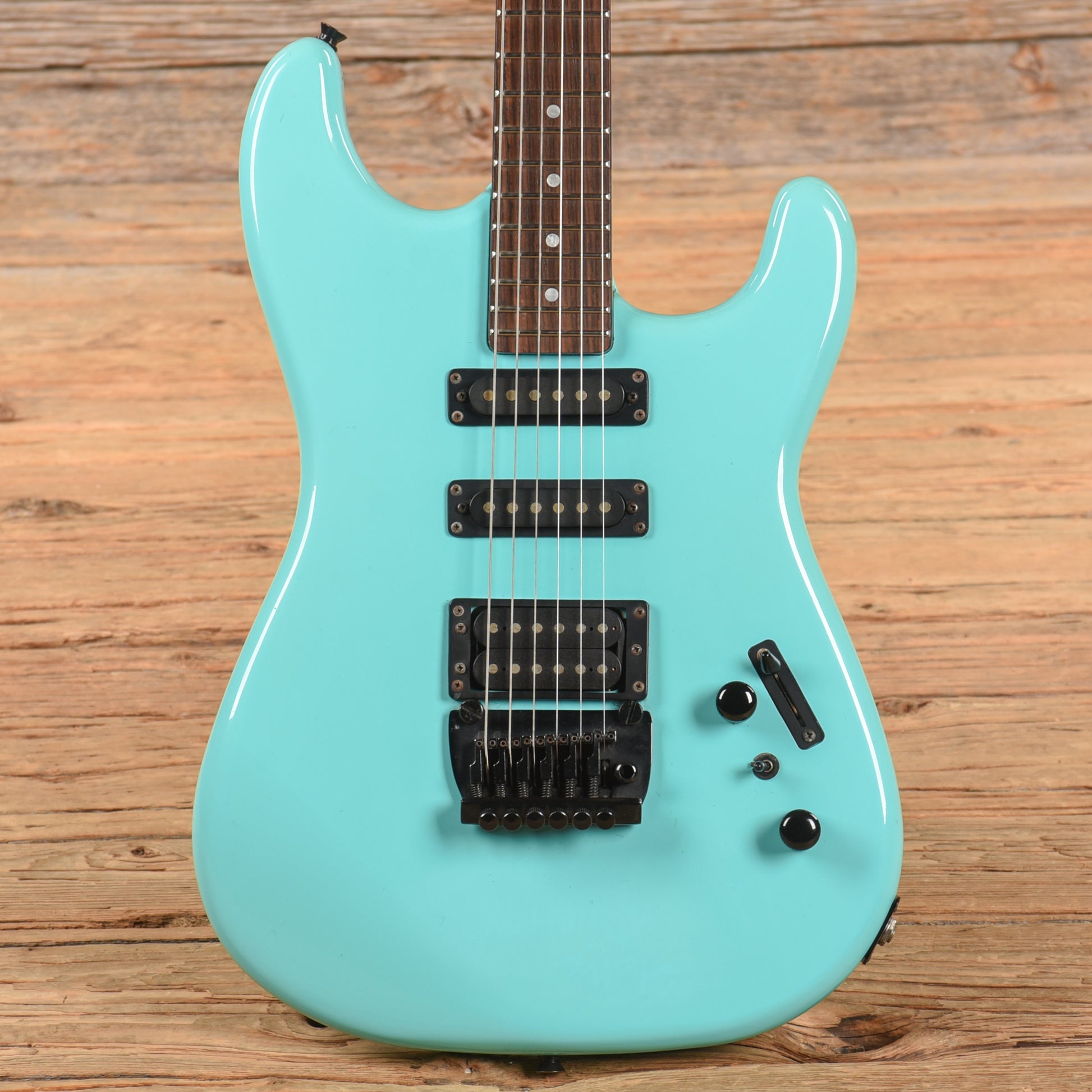 B.C. Rich Platinum Series ST3 Blue 1980s Electric Guitars / Solid Body
