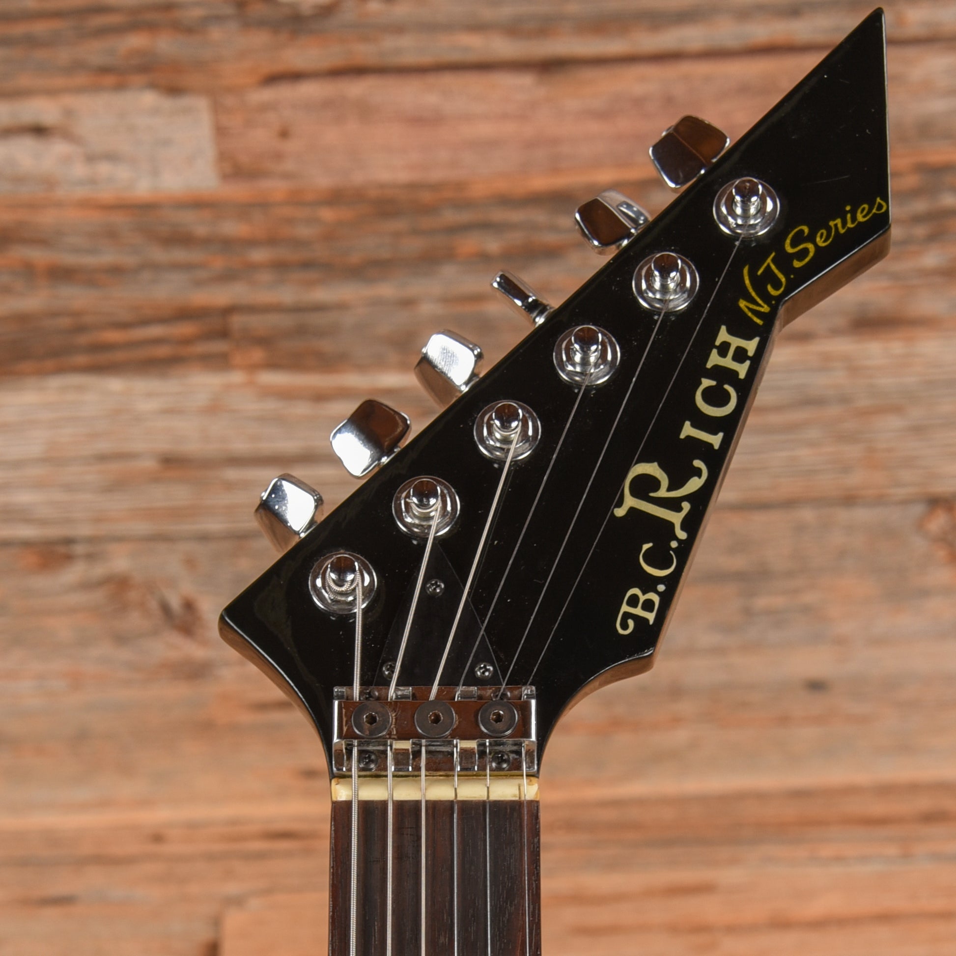 B.C. Rich ST-III Black 1984 Electric Guitars / Solid Body