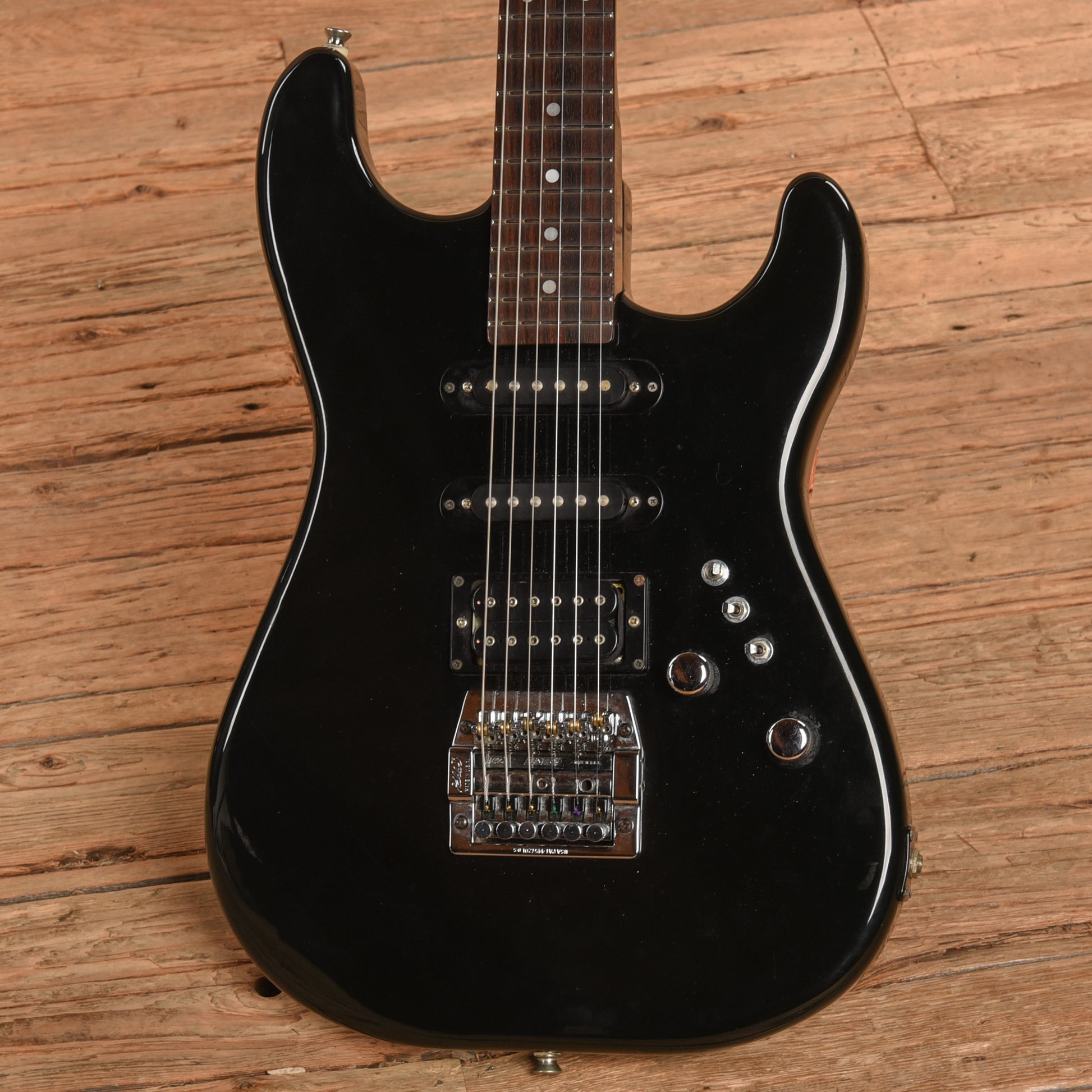B.C. Rich ST-III Black 1984 Electric Guitars / Solid Body