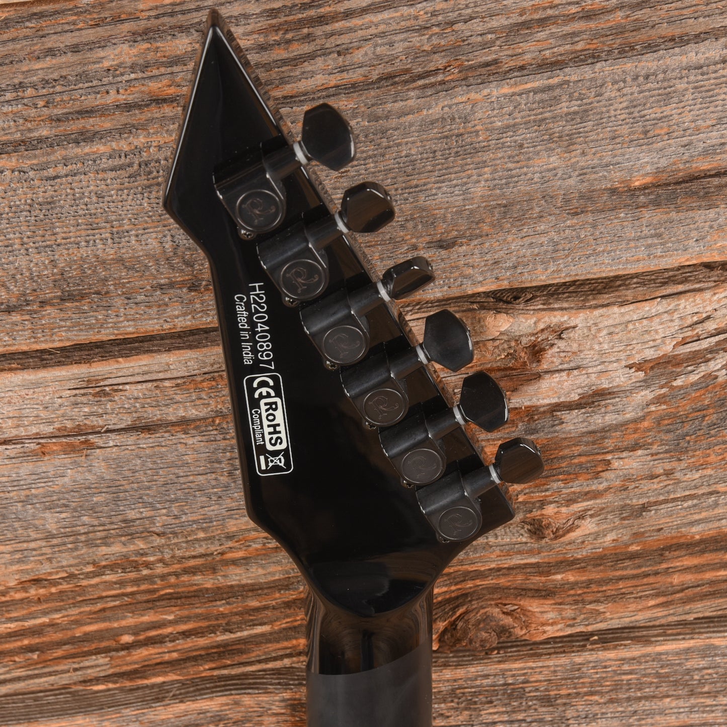 B.C. Rich Stranger Things “Eddie's” Inspired NJ Warlock Red Crackle Electric Guitars / Solid Body