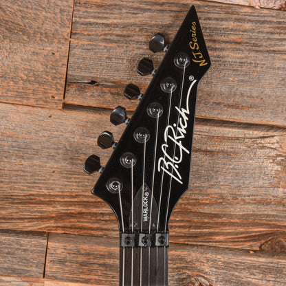 B.C. Rich Stranger Things “Eddie's” Inspired NJ Warlock Red Crackle Electric Guitars / Solid Body