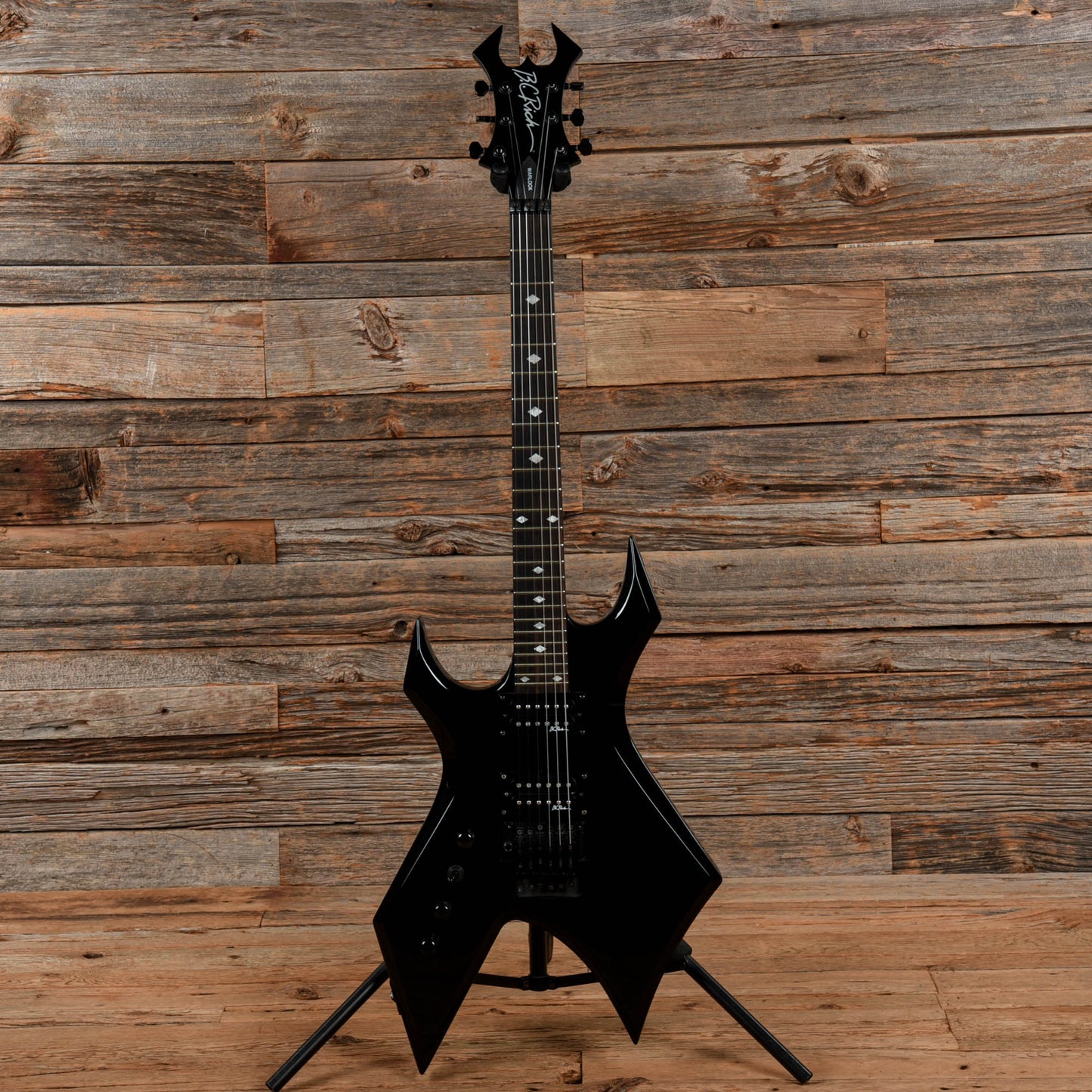 B.C. Rich Warlock NT Black  LEFTY Electric Guitars / Solid Body
