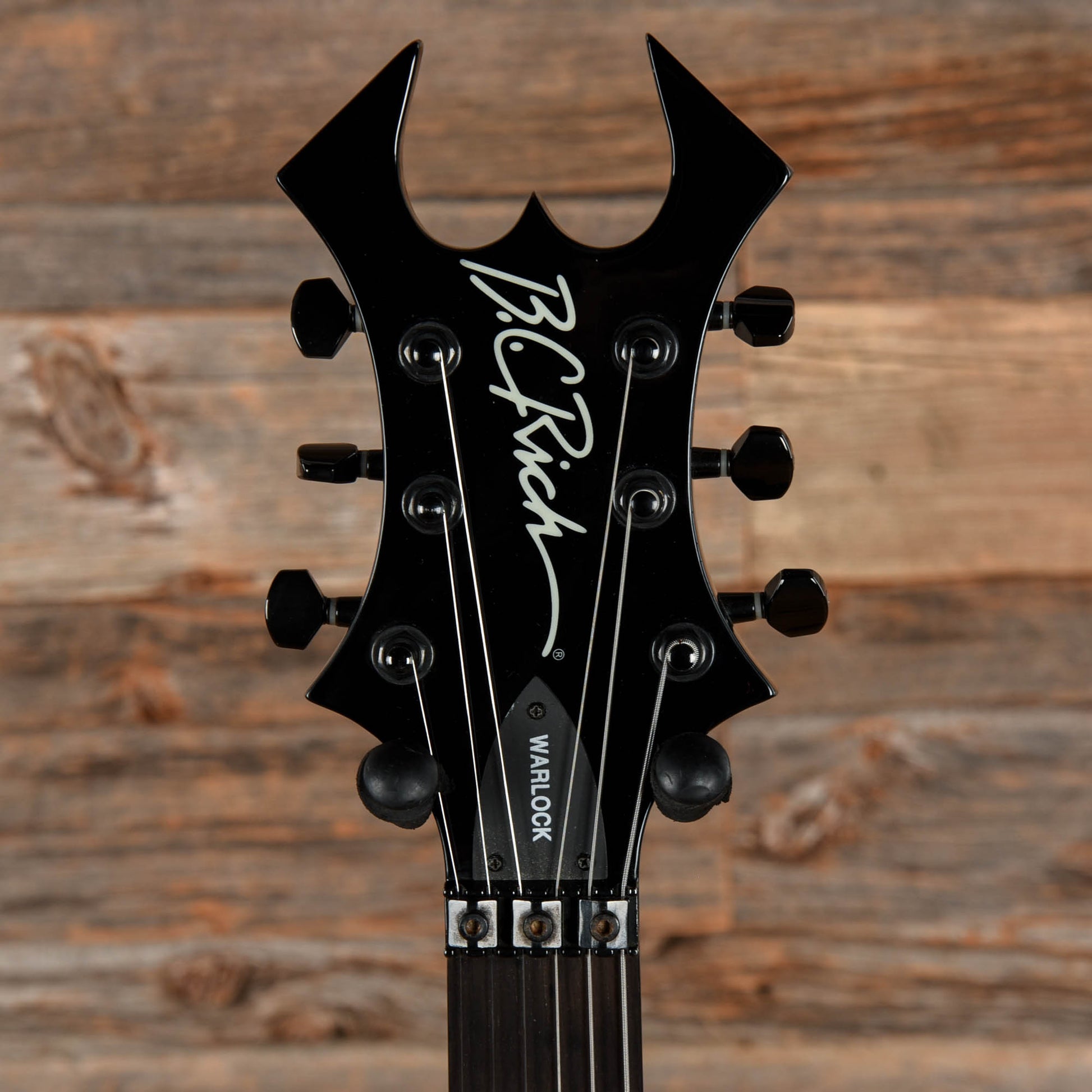 B.C. Rich Warlock NT Black  LEFTY Electric Guitars / Solid Body