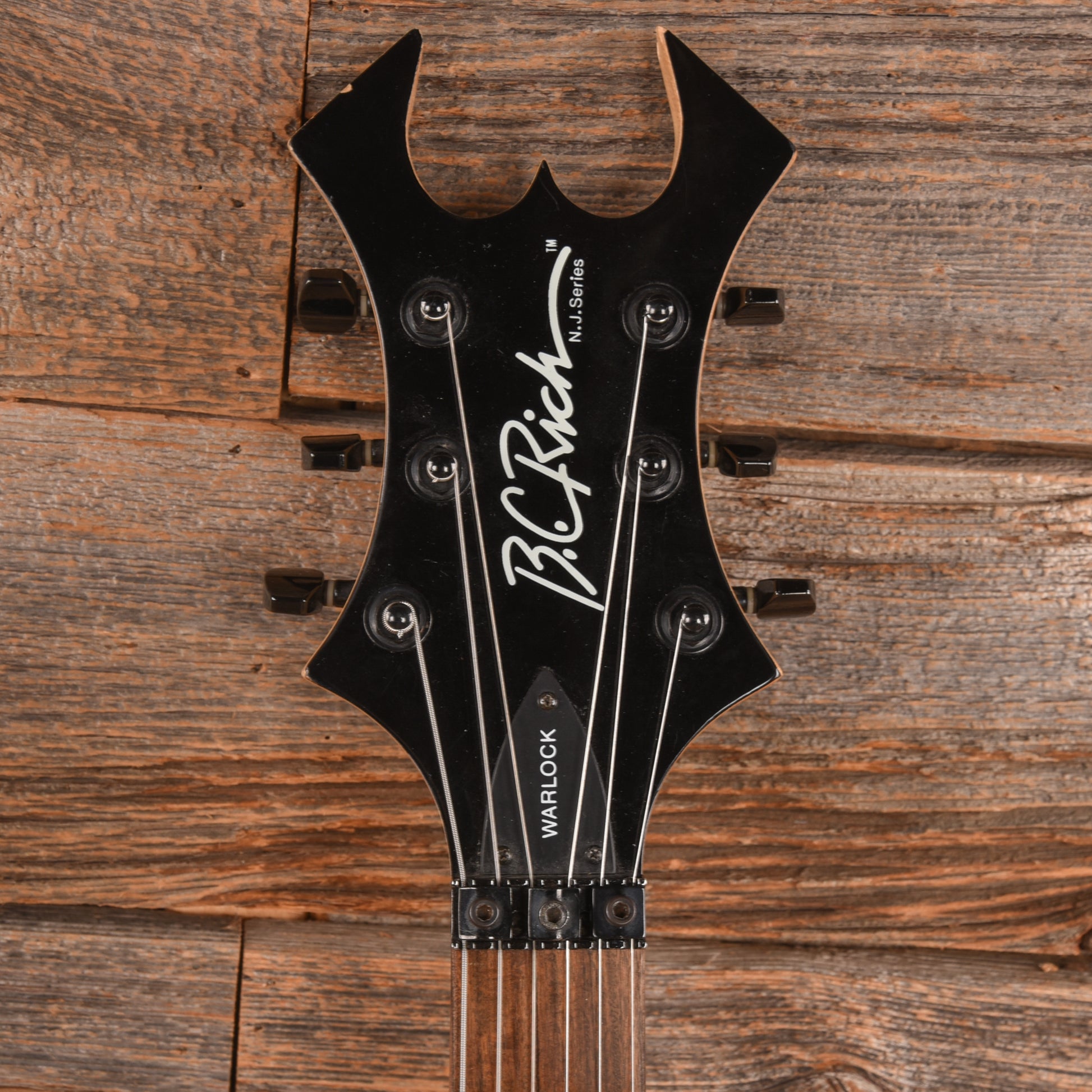 B.C. Rich Warlock Transparent Blue 1999 Electric Guitars / Solid Body