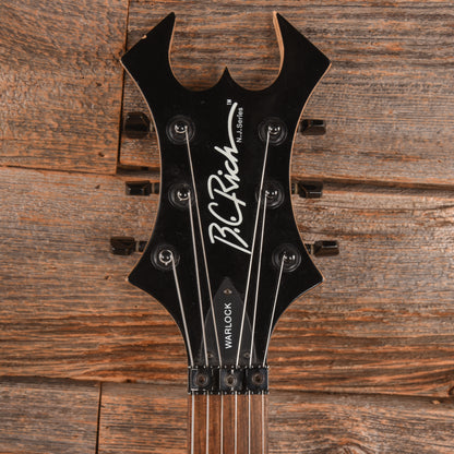 B.C. Rich Warlock Transparent Blue 1999 Electric Guitars / Solid Body