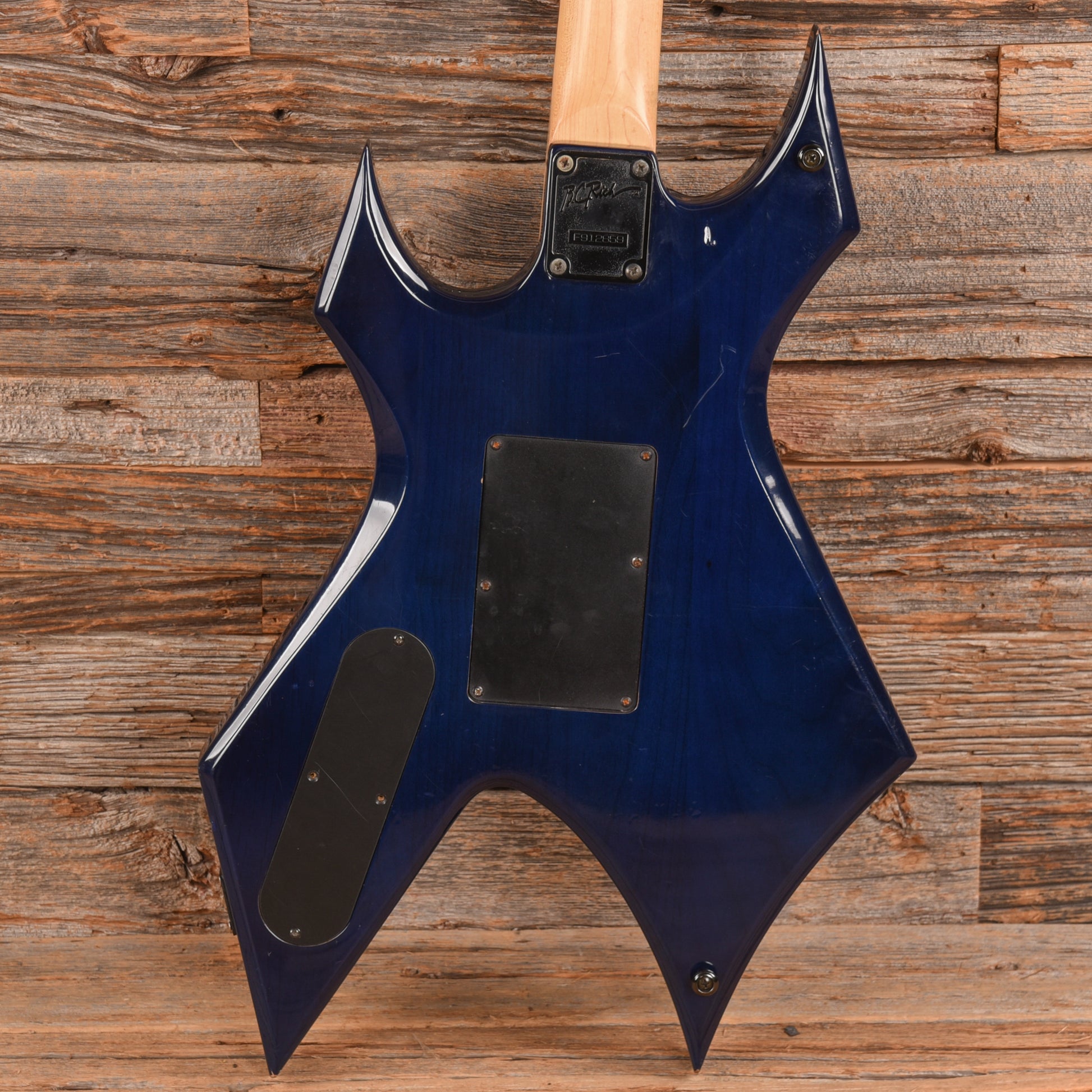 B.C. Rich Warlock Transparent Blue 1999 Electric Guitars / Solid Body