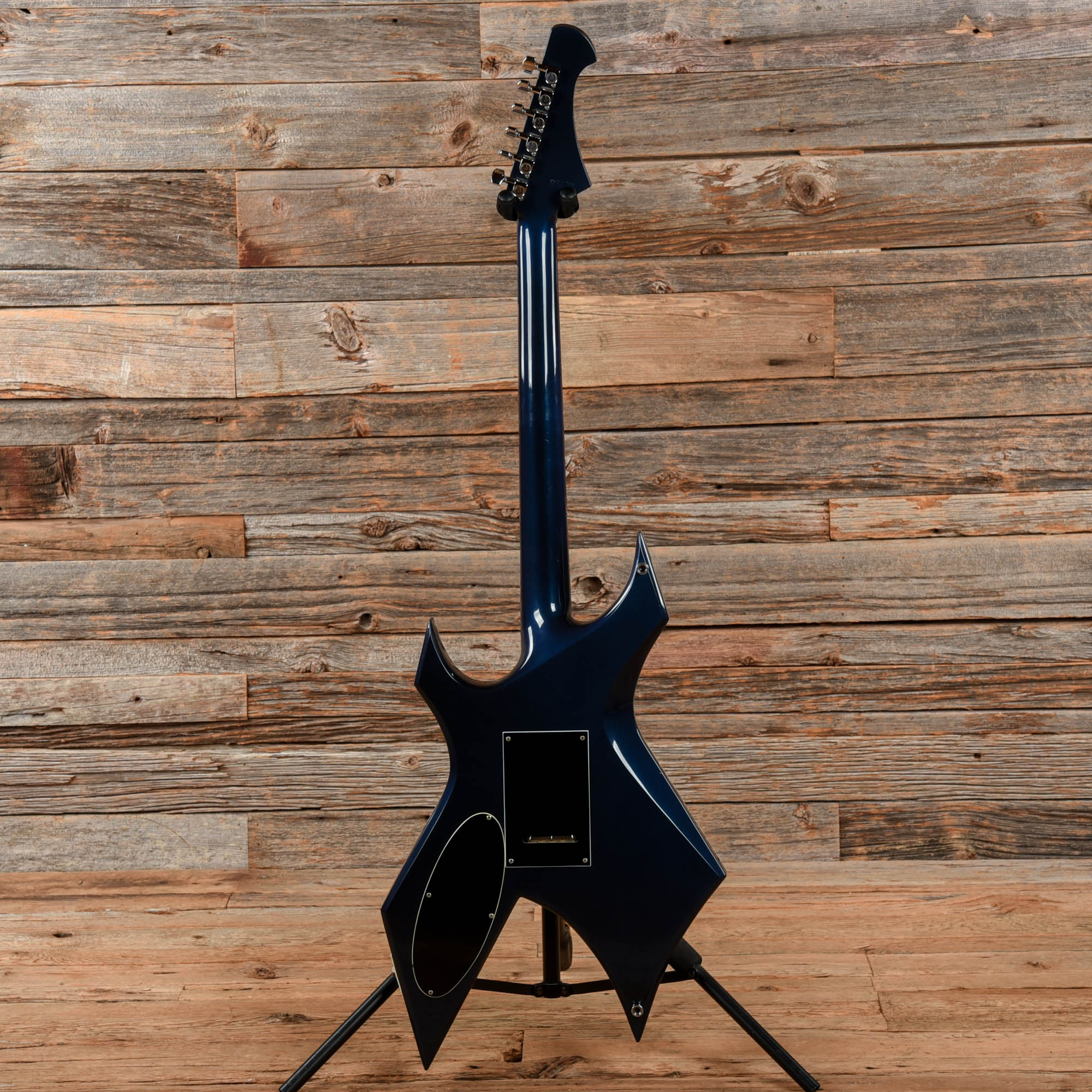 B.C. Rico Warlock II Dark Blue Sparkle 1982 Electric Guitars / Solid Body
