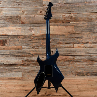 B.C. Rico Warlock II Dark Blue Sparkle 1982 Electric Guitars / Solid Body