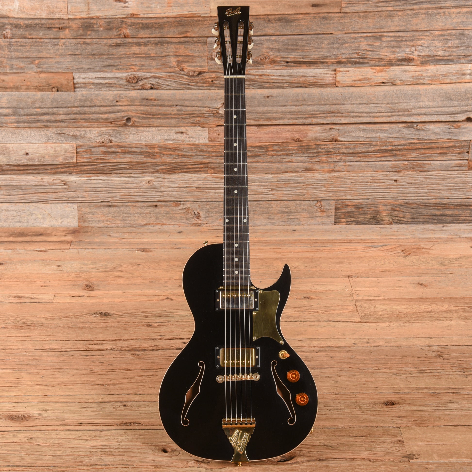 B&G Little Sister -Brazilian Fingerboard Black Electric Guitars
