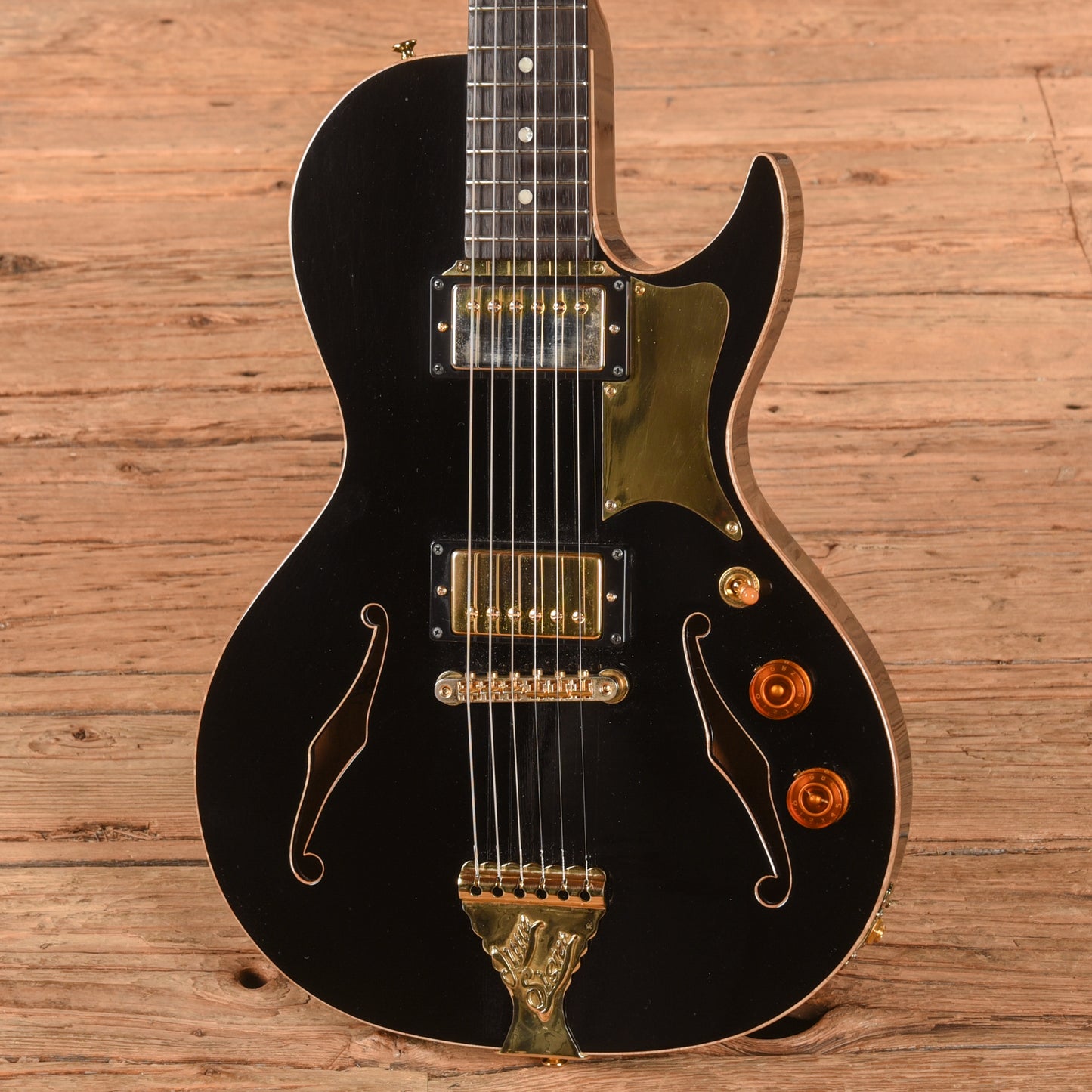 B&G Little Sister -Brazilian Fingerboard Black Electric Guitars