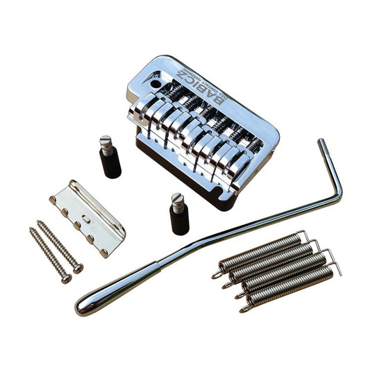 Babicz FCH Original Series 2-Point Stratocaster Style Tremolo Bridge Chrome Guitar & Amp Parts