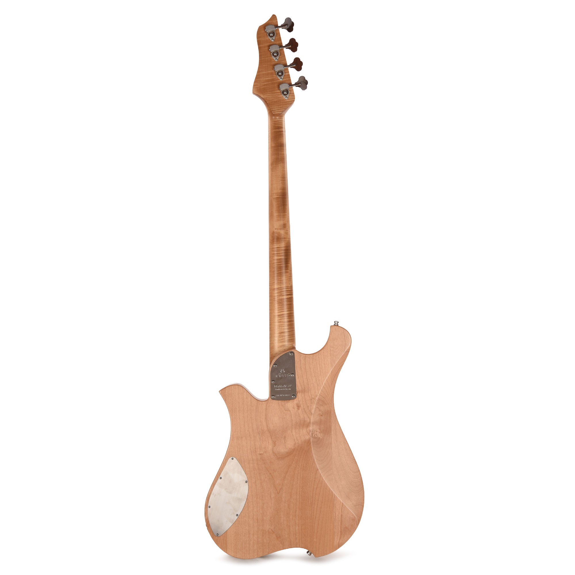 Bacci Marlita 4-String Red Alder Natural w/Alder Woodworm Insert Bass Guitars / 4-String