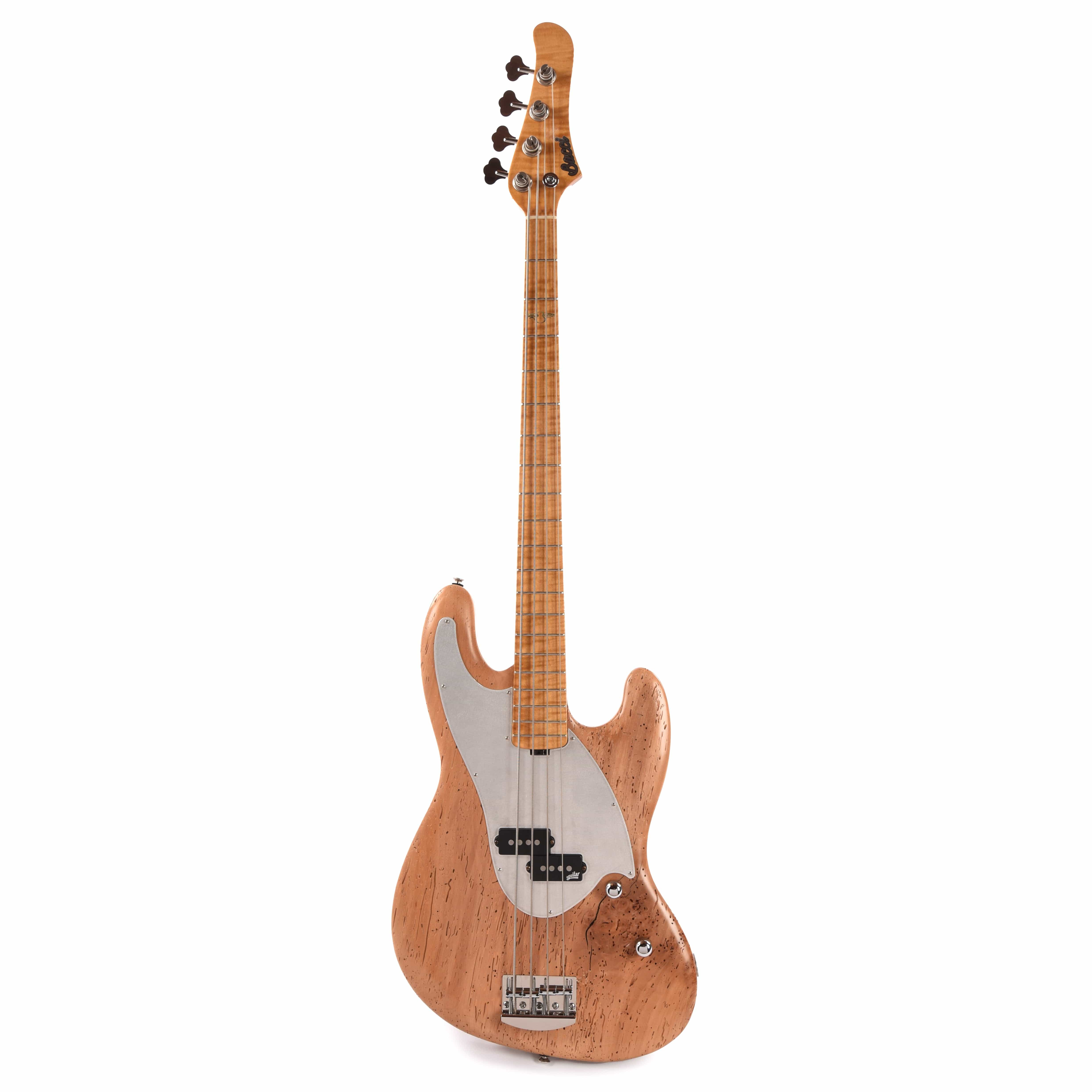 Bacci Michael League Signature Amrita Woodworm IV Bass Natural Bass Guitars / 4-String