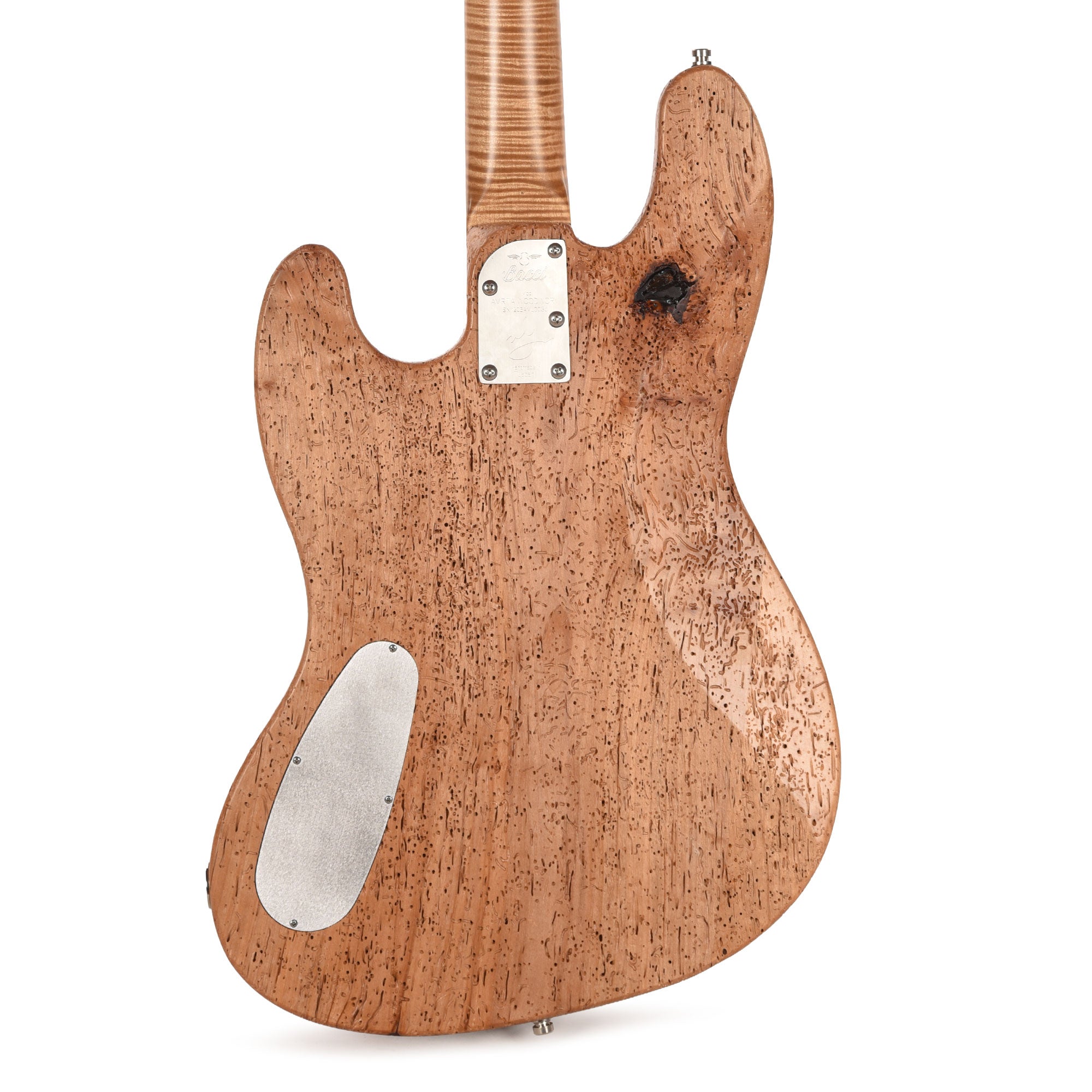 Bacci Michael League Signature Amrita Woodworm IV Bass Natural Bass Guitars / 4-String