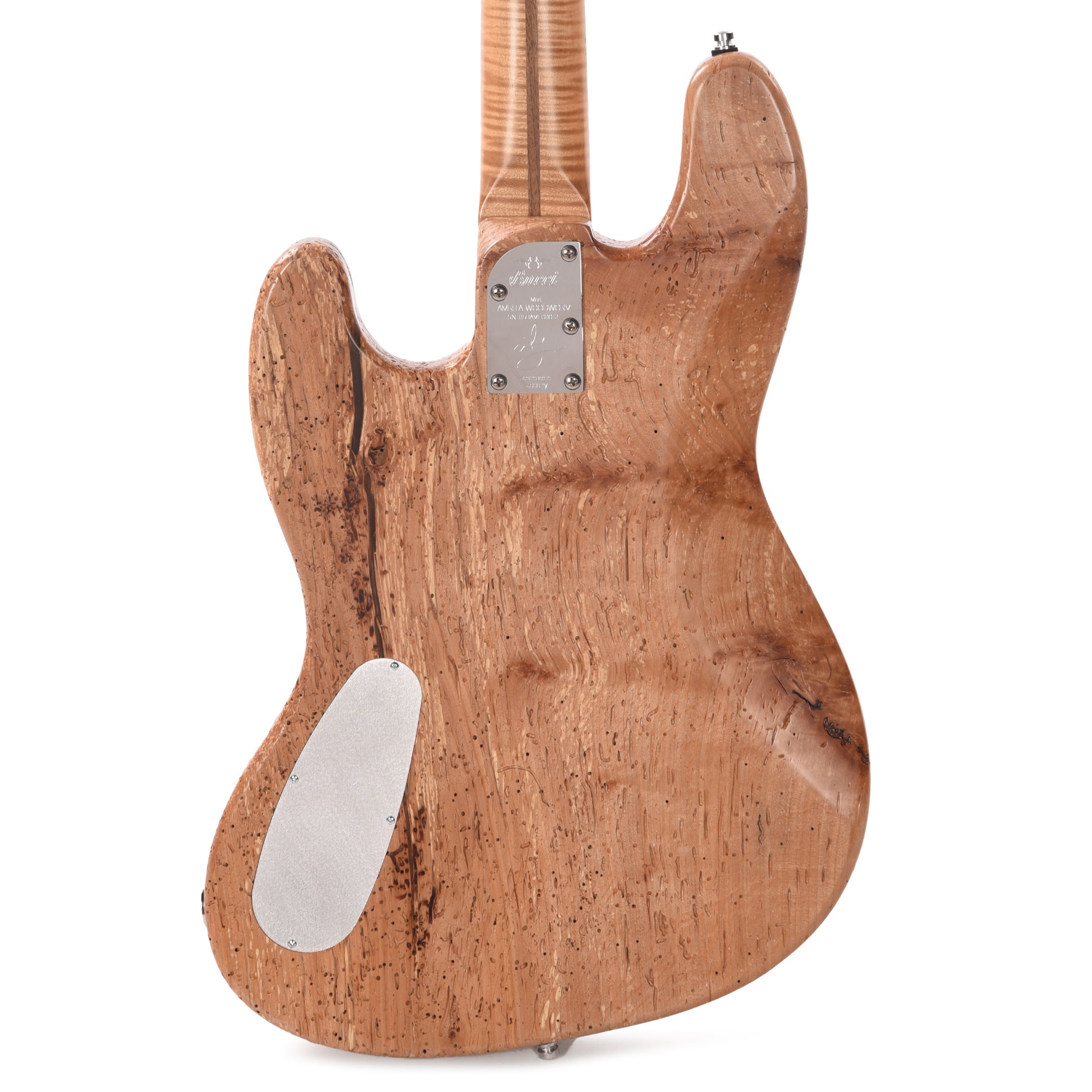 Bacci Custom Michael League Signature Amrita Woodworm IV Bass Natural Bass Guitars / 5-String or More
