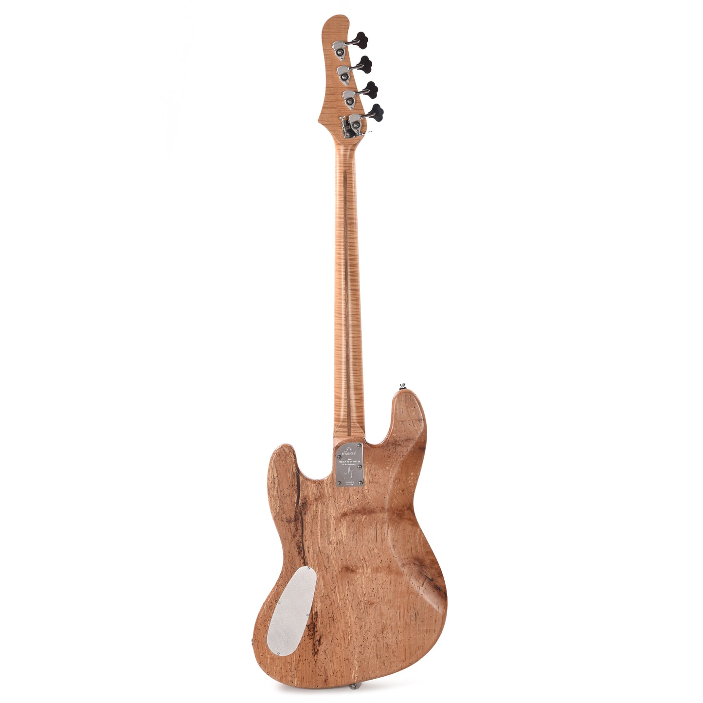 Bacci Custom Michael League Signature Amrita Woodworm IV Bass Natural Bass Guitars / 5-String or More