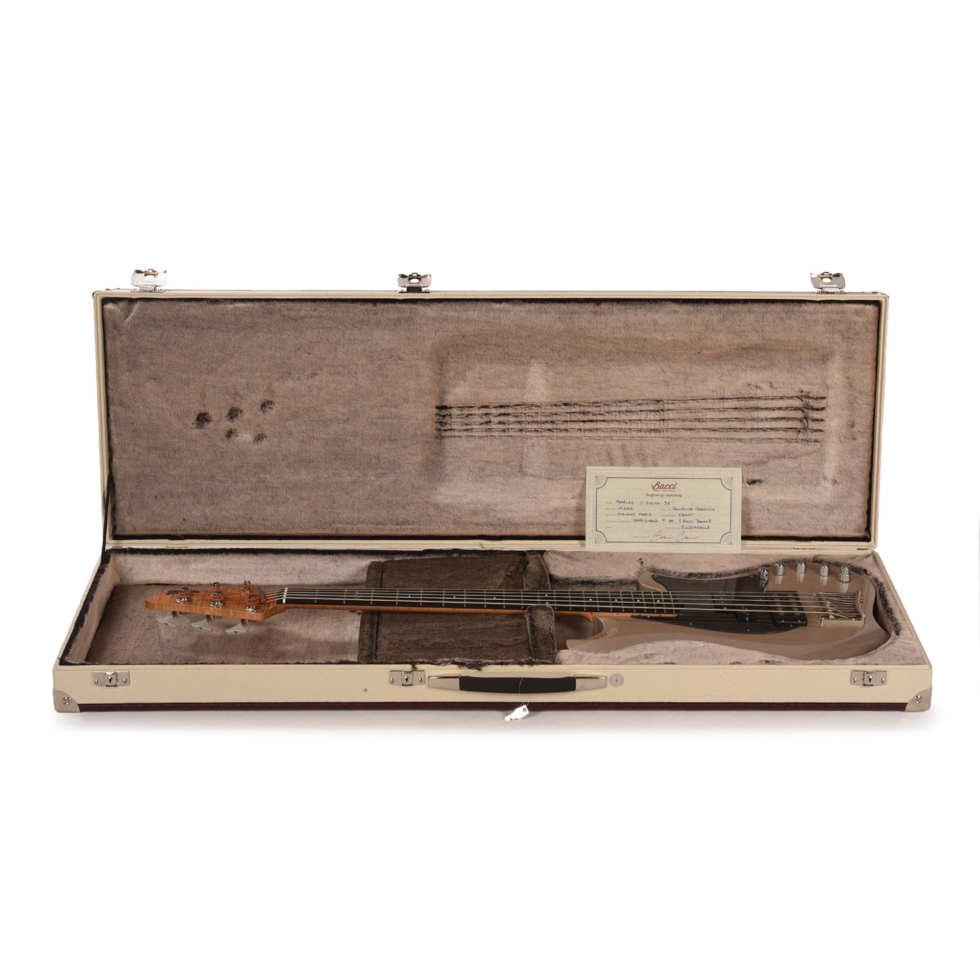 Bacci Palladium Marleo 5-String Bass Grey Bass Guitars / 5-String or More