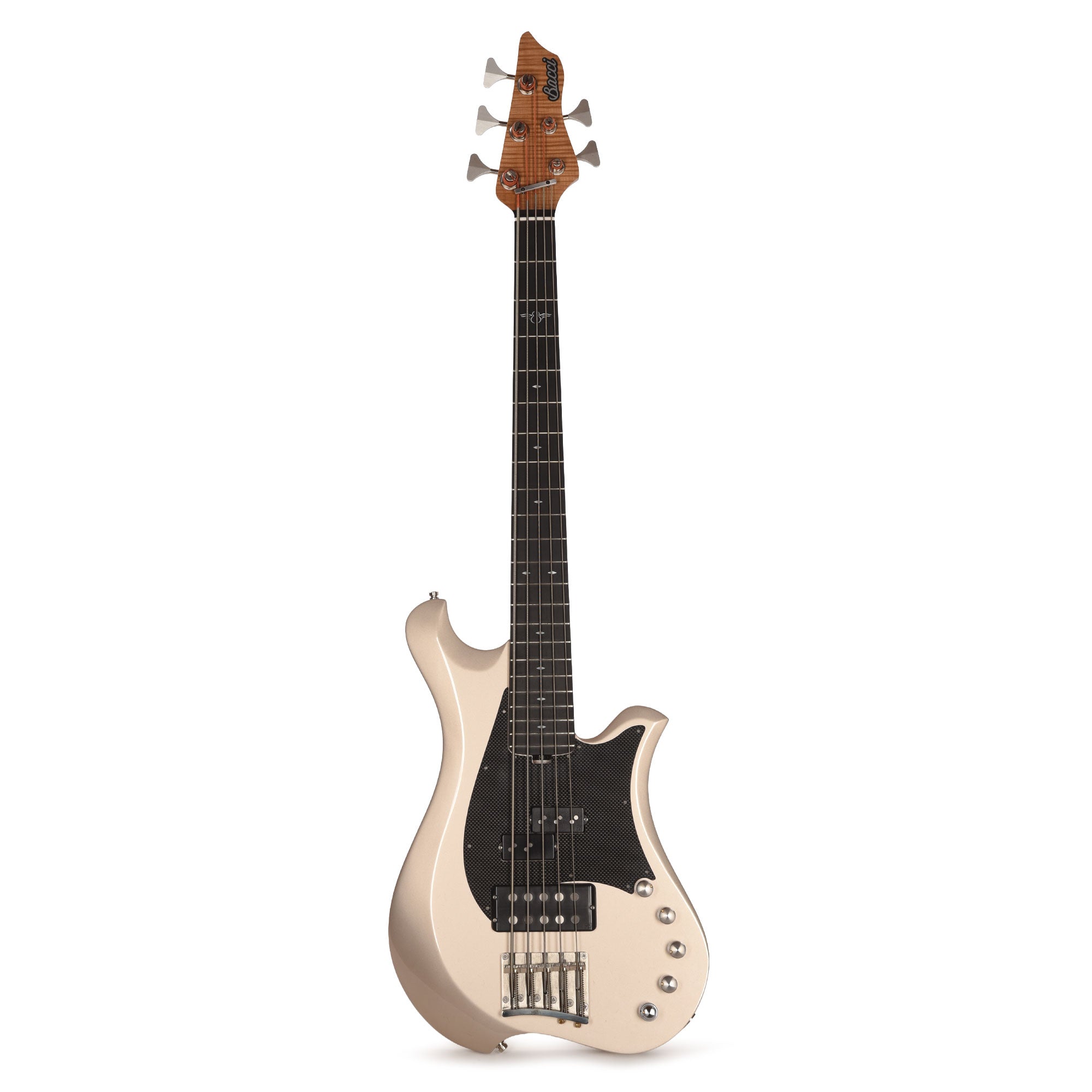 Bacci Palladium Marleo 5-String Bass Grey Bass Guitars / 5-String or More