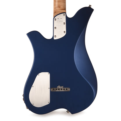 Bacci Leonardo Officina Baritone Radiance Ultramarine w/Figured Maple Neck & Ebony Fingerboard Electric Guitars
